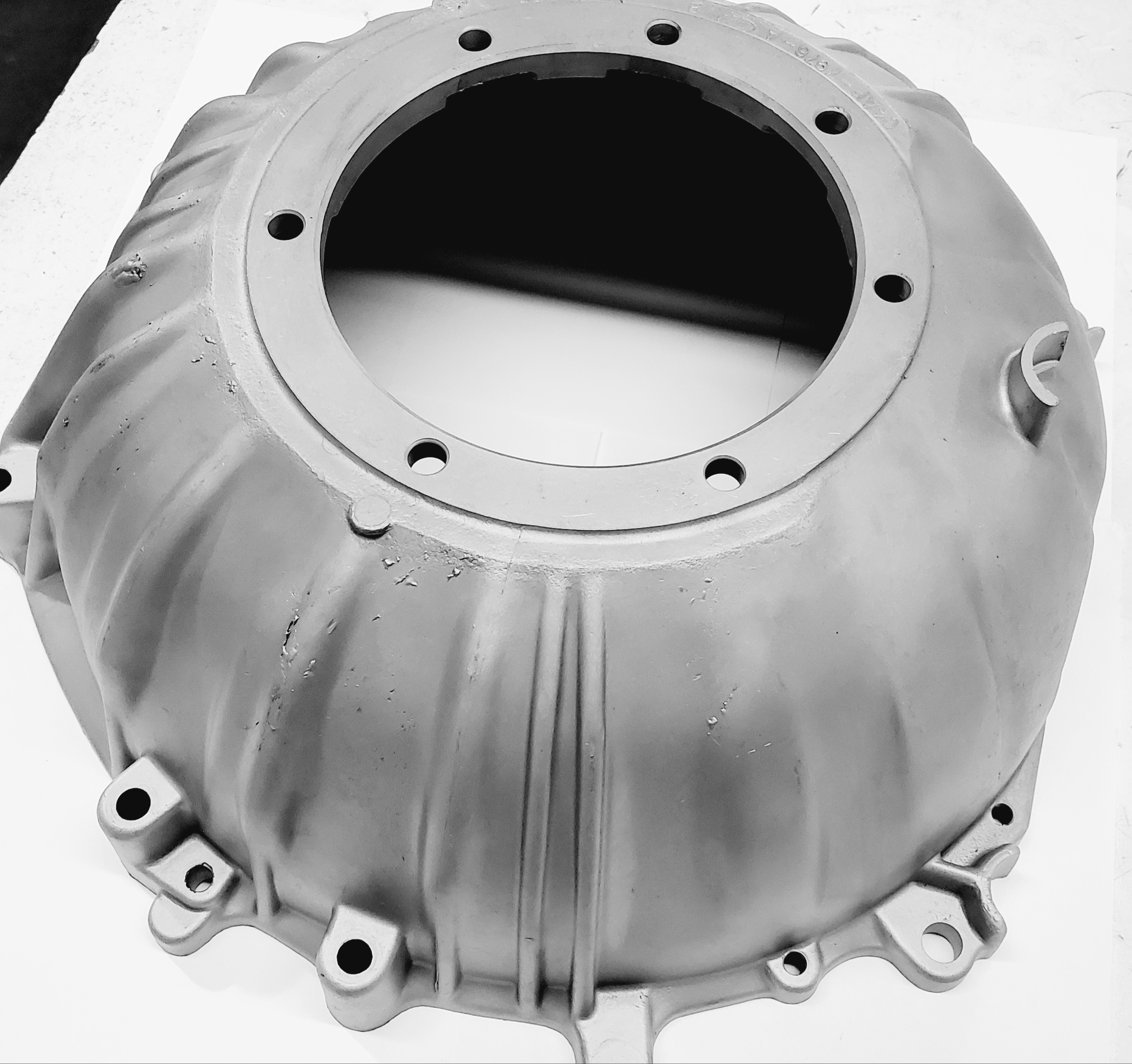 thumbnail image 2 of Bellhousing Separator Plate – 80-93 Ford Mustang, C4/C6/AOD Automatic Transmission 2 of 2